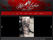 Tablet Screenshot of melklockett.com